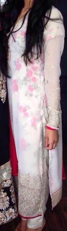 Women's cream/white dress