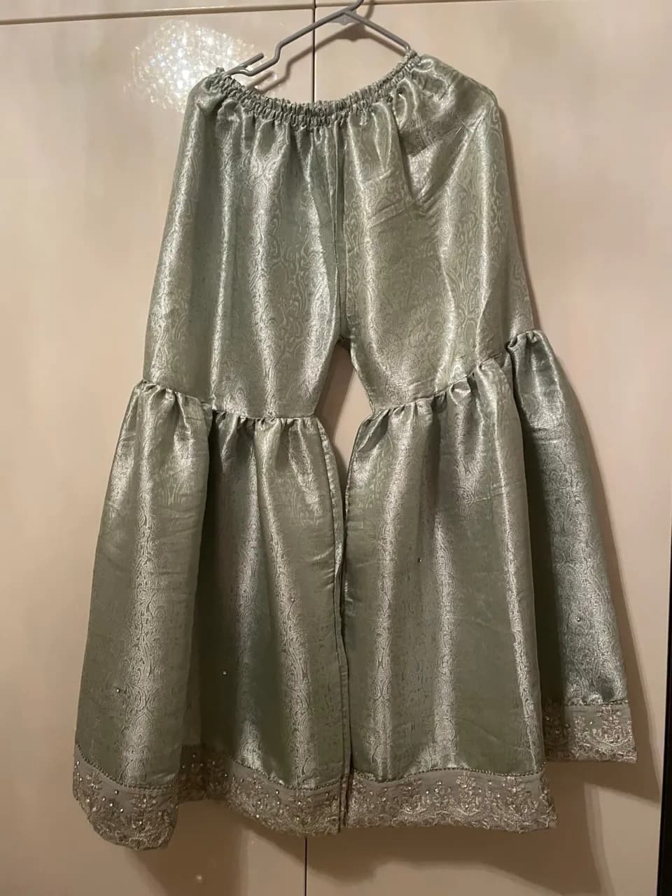 Rafia Mint Sharara thumbnail 3