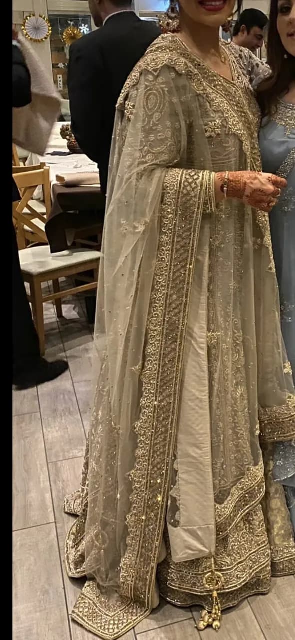 Bridal/ Nikkah dress Size 12 thumbnail 4