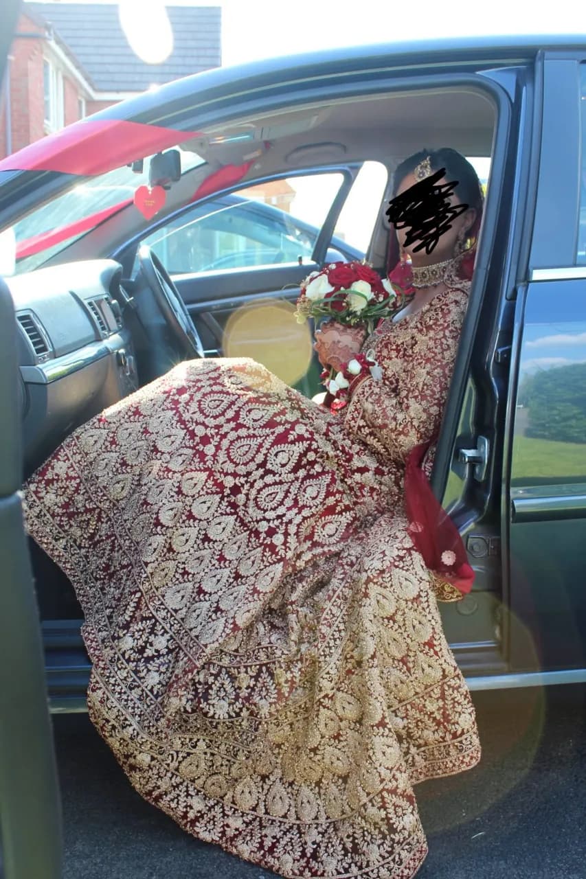 Bridal Indian wedding dress thumbnail 3