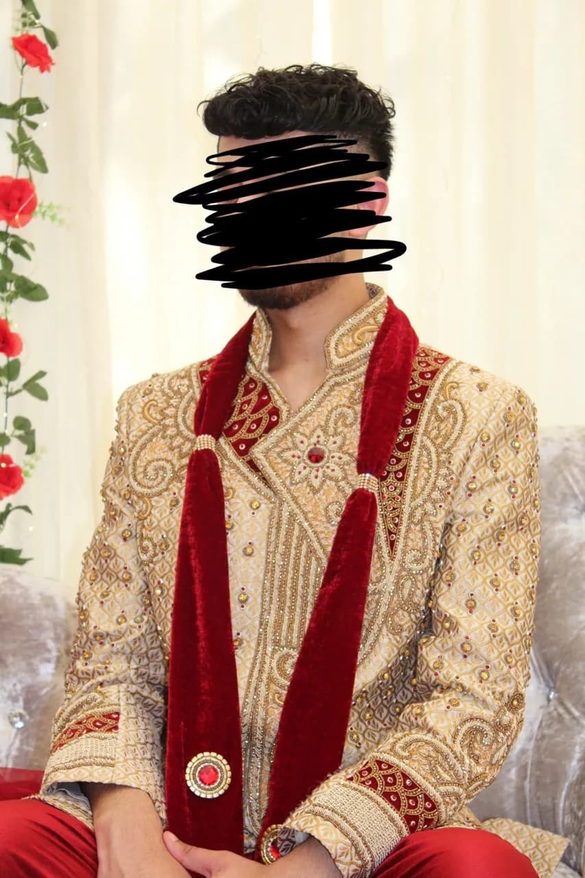 Asian men’s groom outfit thumbnail 2