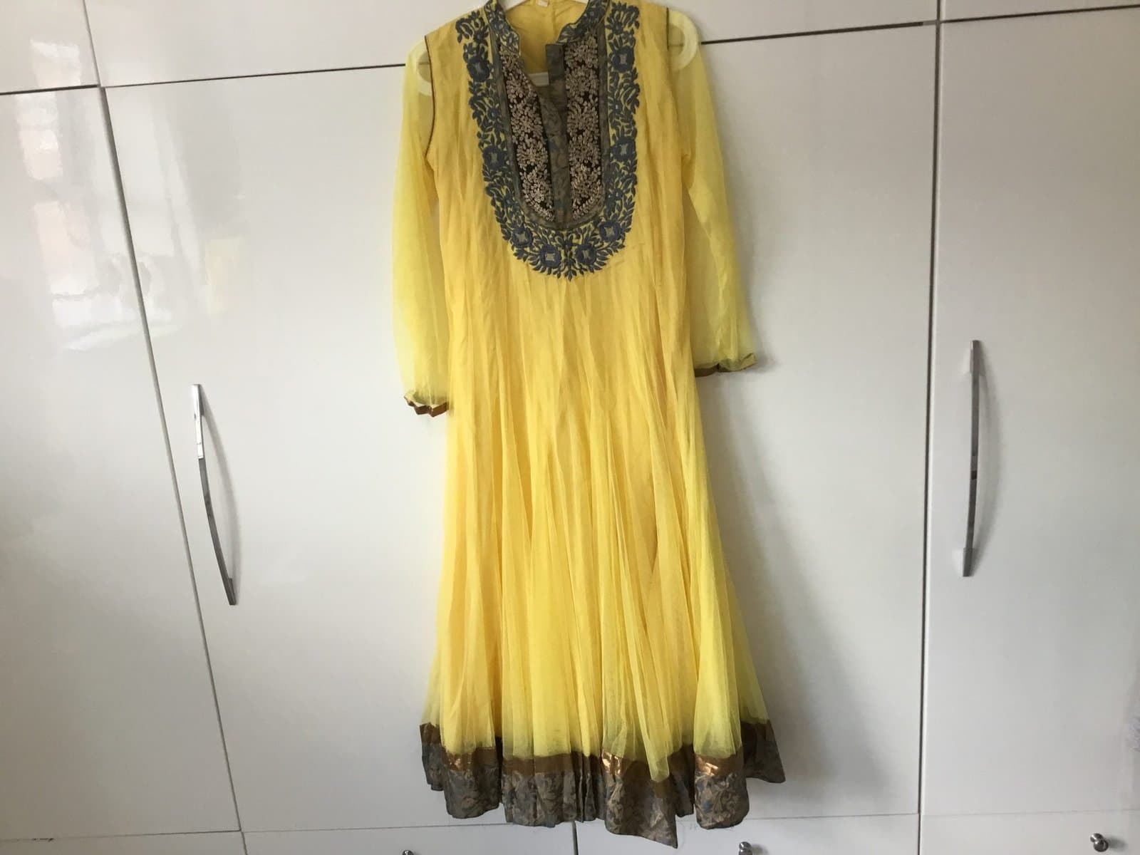 Yellow salwar kameez