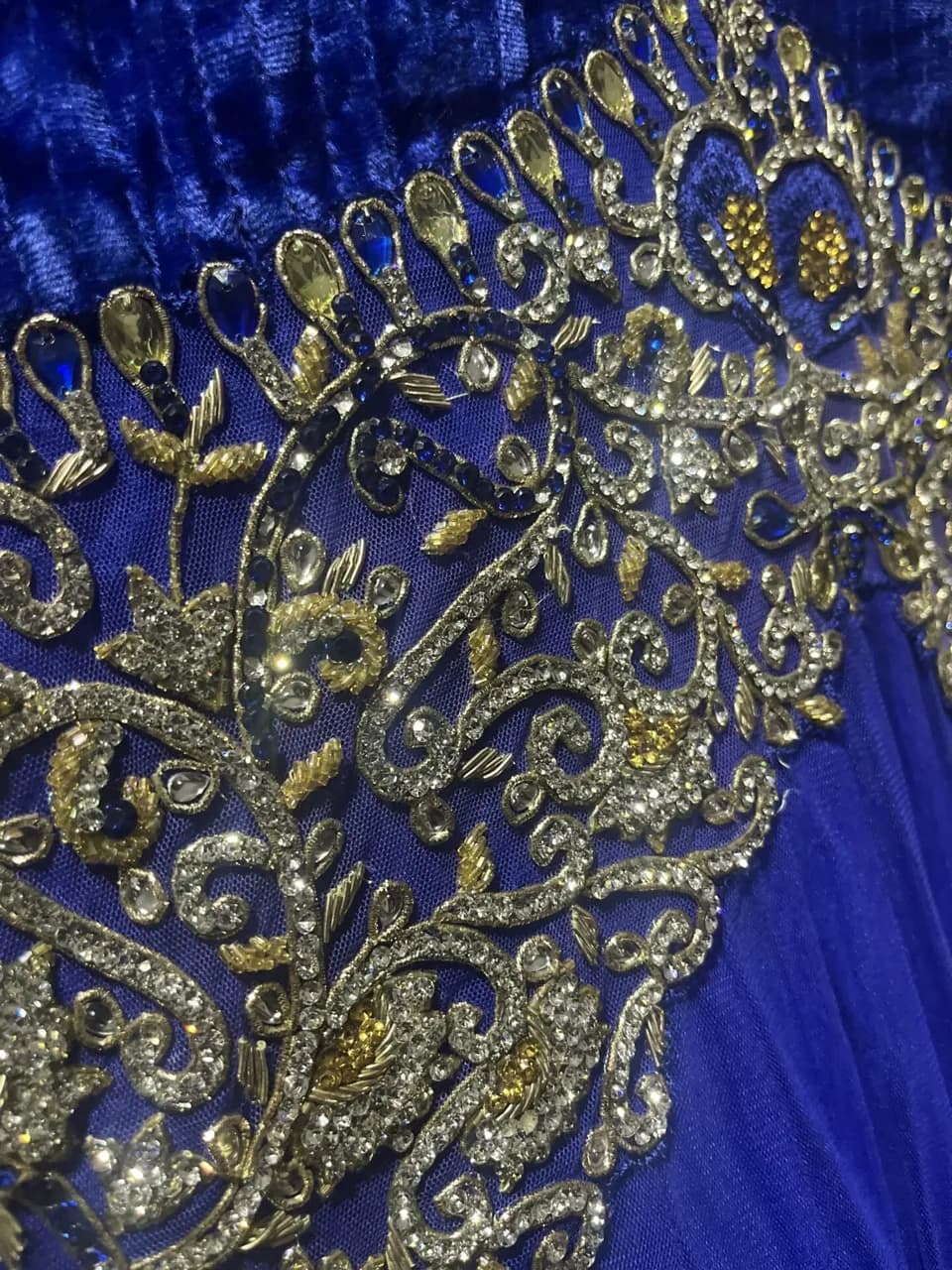 Beautiful royal blue dress