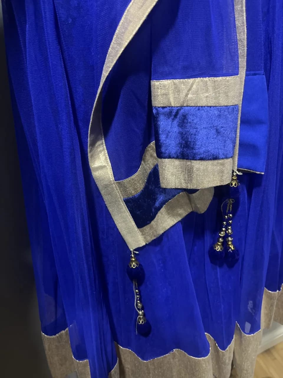 Beautiful royal blue dress thumbnail 3
