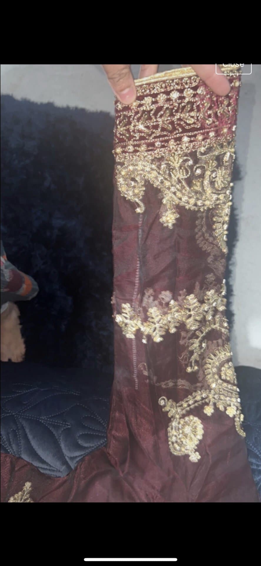 XL size asian gharara thumbnail 2