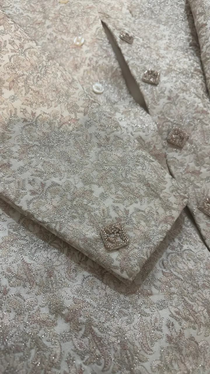 Sherwani - White Jacket thumbnail 4