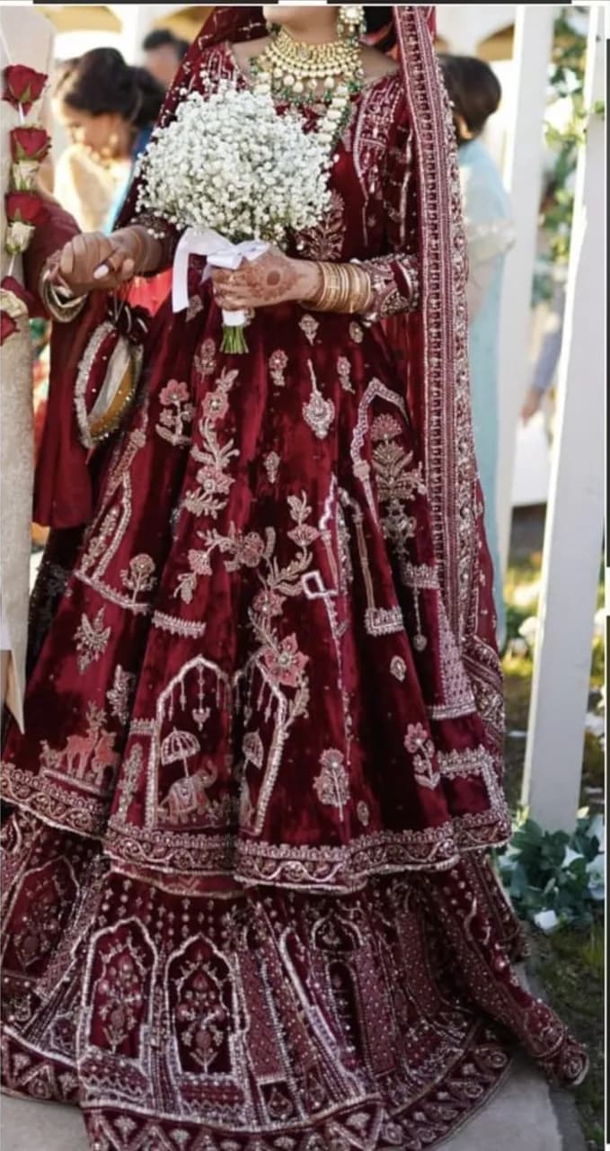 Mohsin Naveed Ranjha Za'amir Bridal dress