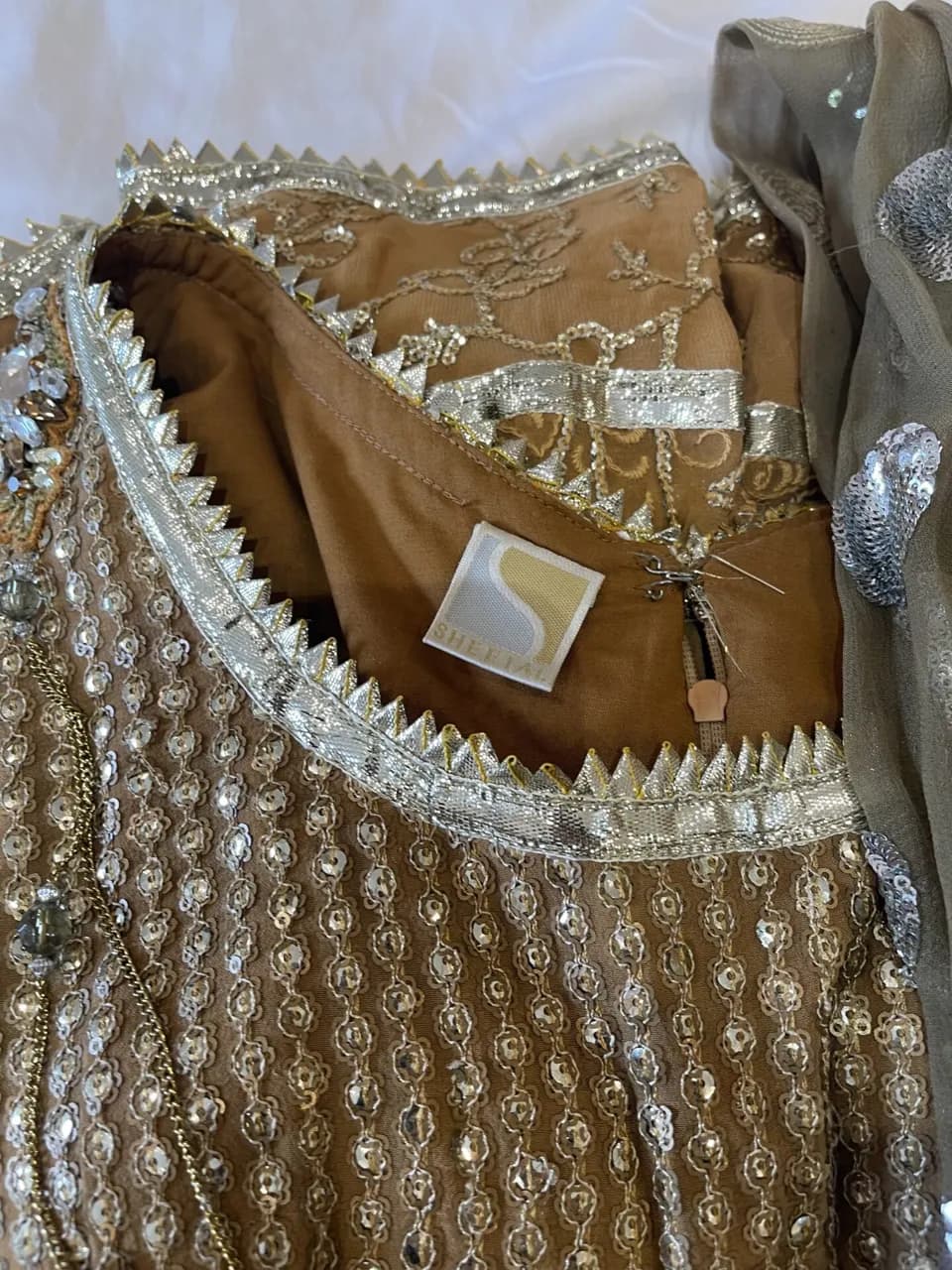 Beautiful designer Churidar thumbnail 4