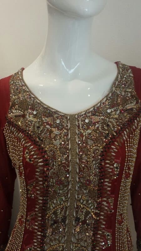 Bridal dress Pakistani RDC designer thumbnail 2