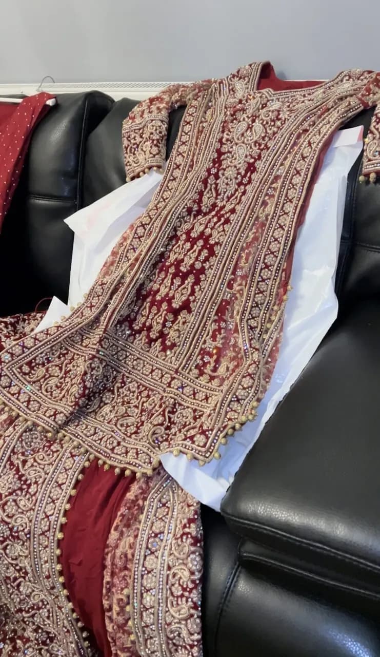 Red Bridal for Sale! thumbnail 4