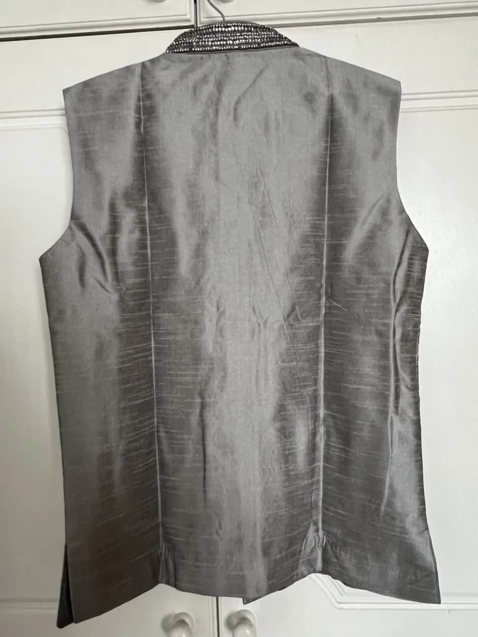 Men’s Grey Waistcoat Jacket - BRAND NEW WITH TAGS - SIZE 36, 38 &amp; 40 thumbnail 2