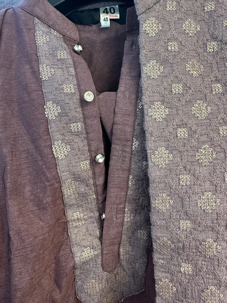 Men’s open sherwani thumbnail 2