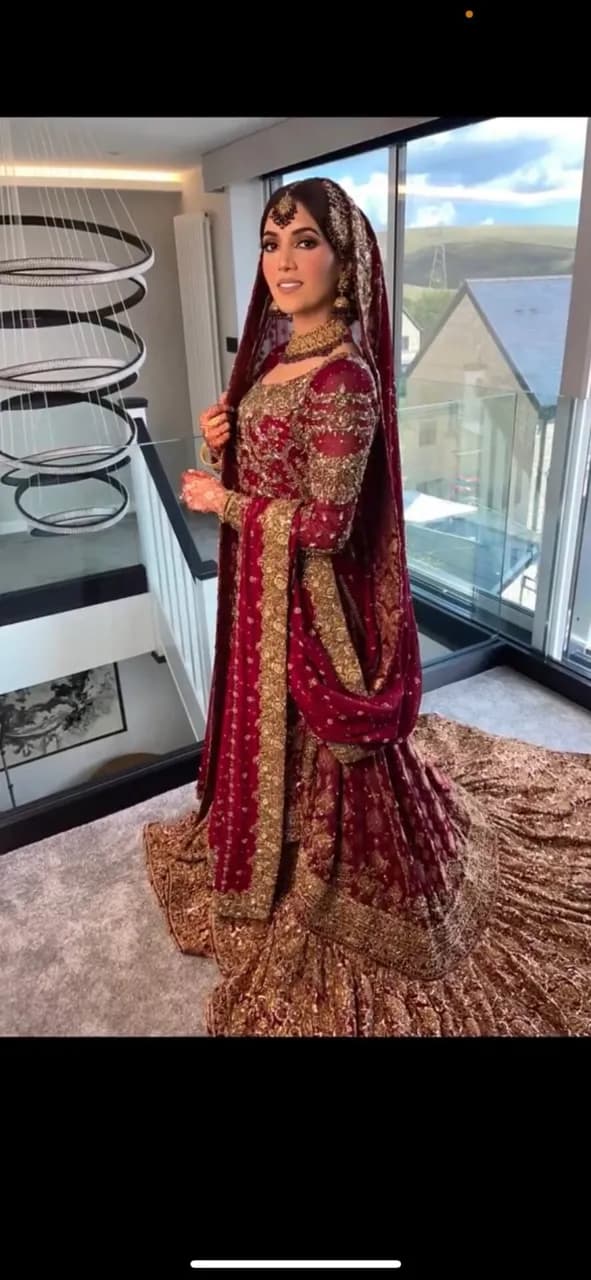 Shakeels by Zeeshan Danish Asian bridal lengha thumbnail 2