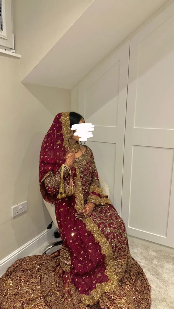 Shakeels by Zeeshan Danish Asian bridal lengha thumbnail 5