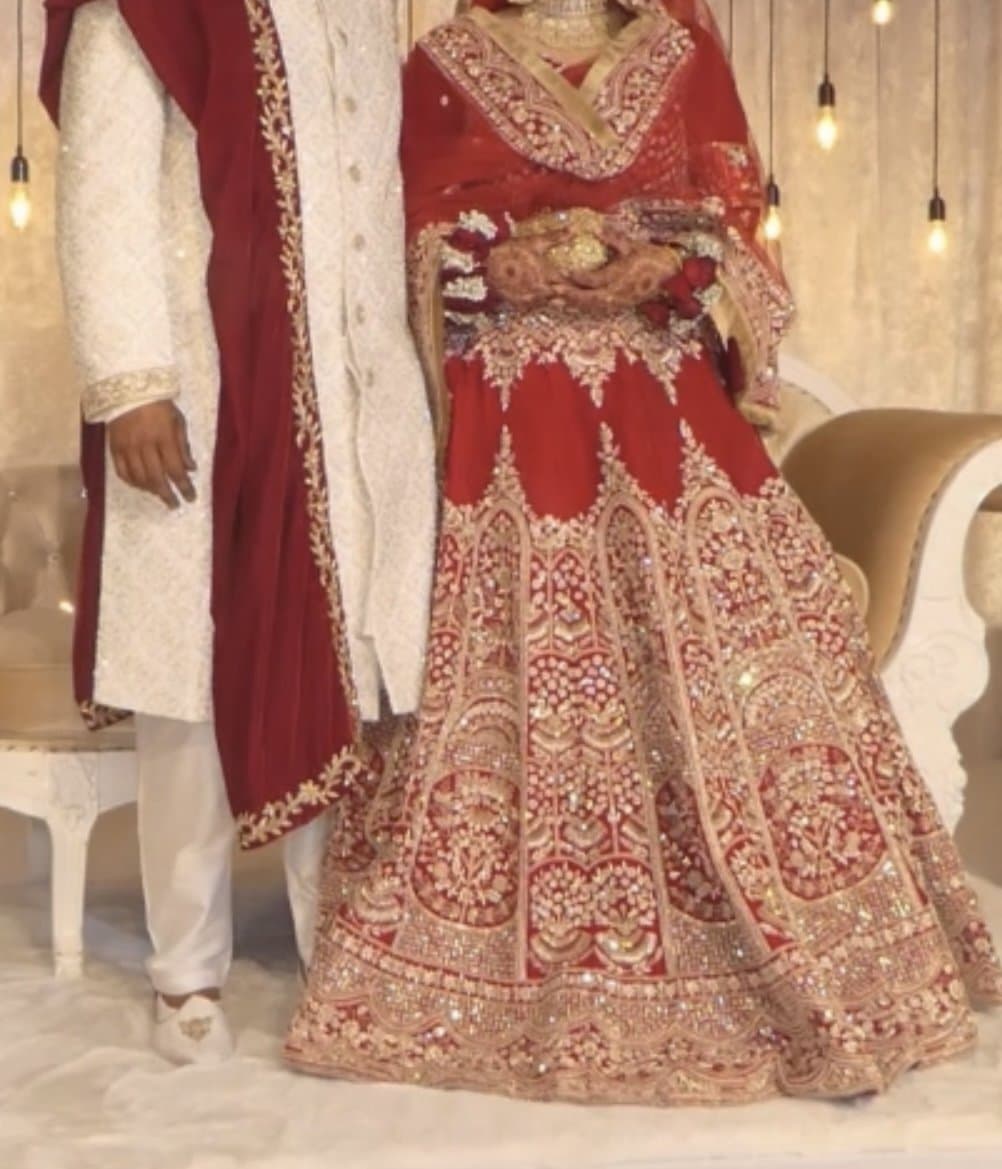 Asian bridal lengha