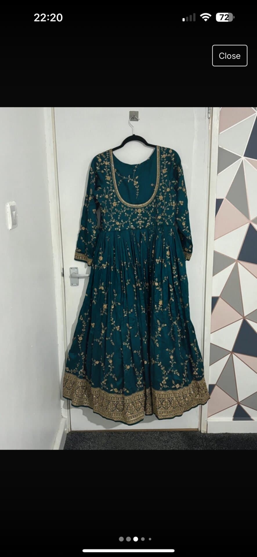 South Asian Wedding Guest Dress thumbnail 2