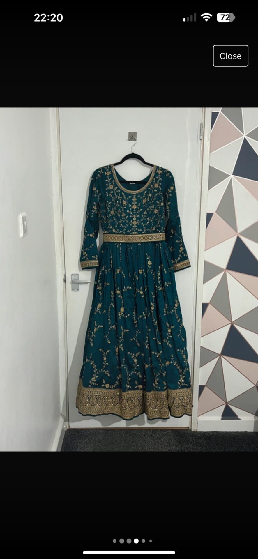 South Asian Wedding Guest Dress thumbnail 3