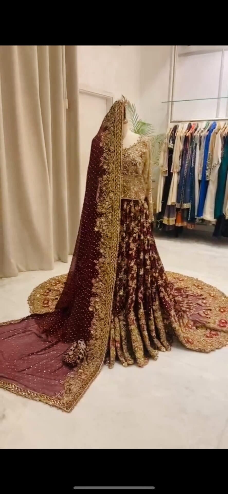 Pakistani Bridal Designer Lehnga/Dress - Umsha by Uzma Babar