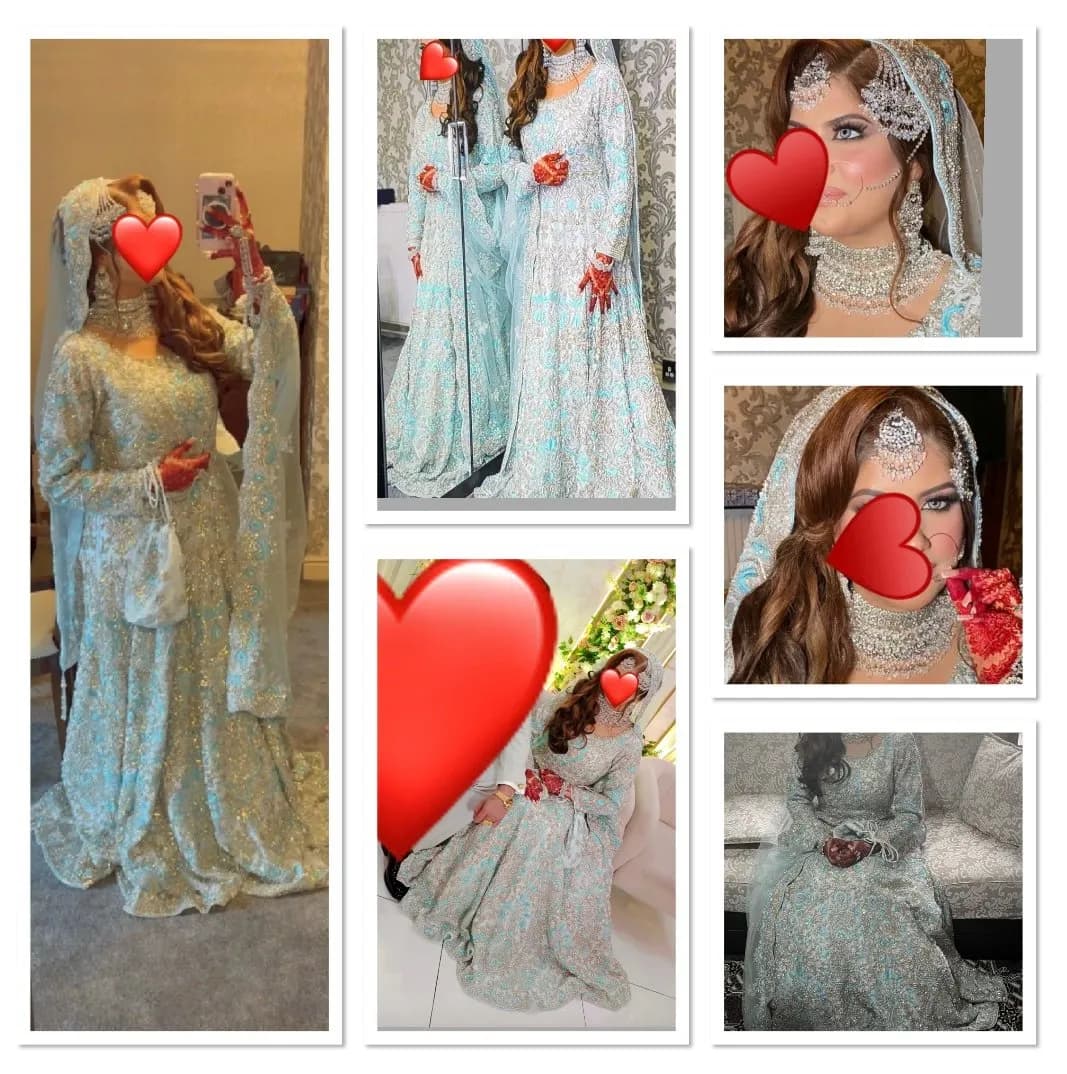Pakistani bridal dress thumbnail 4