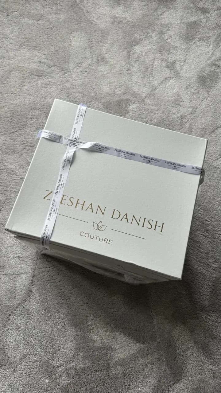Brand new never worn heavy Shakeels by Zeeshan Danish bridal thumbnail 5