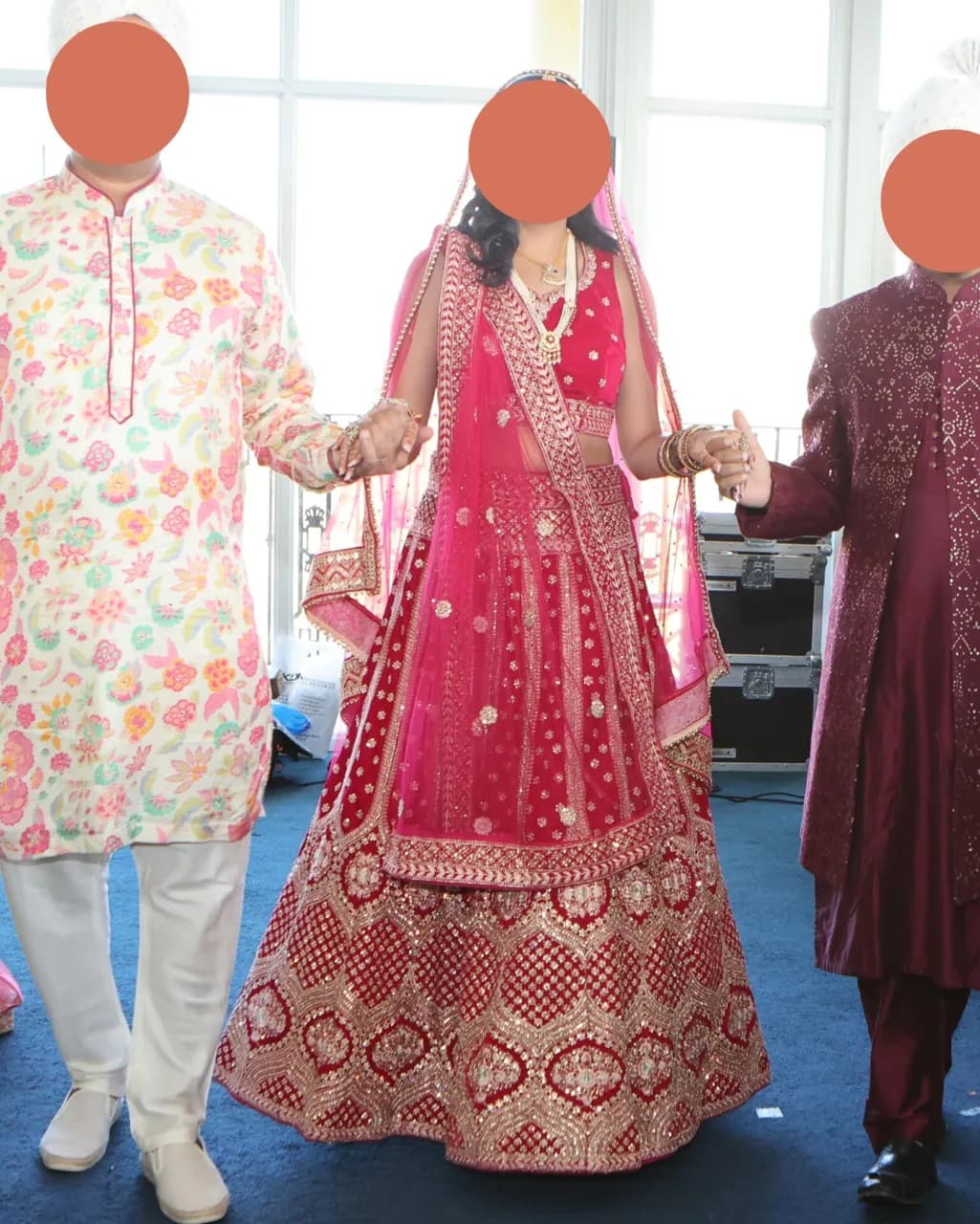 Velvet Bridal lengha thumbnail 2