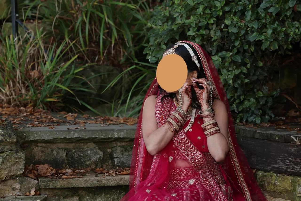 Velvet Bridal lengha thumbnail 4