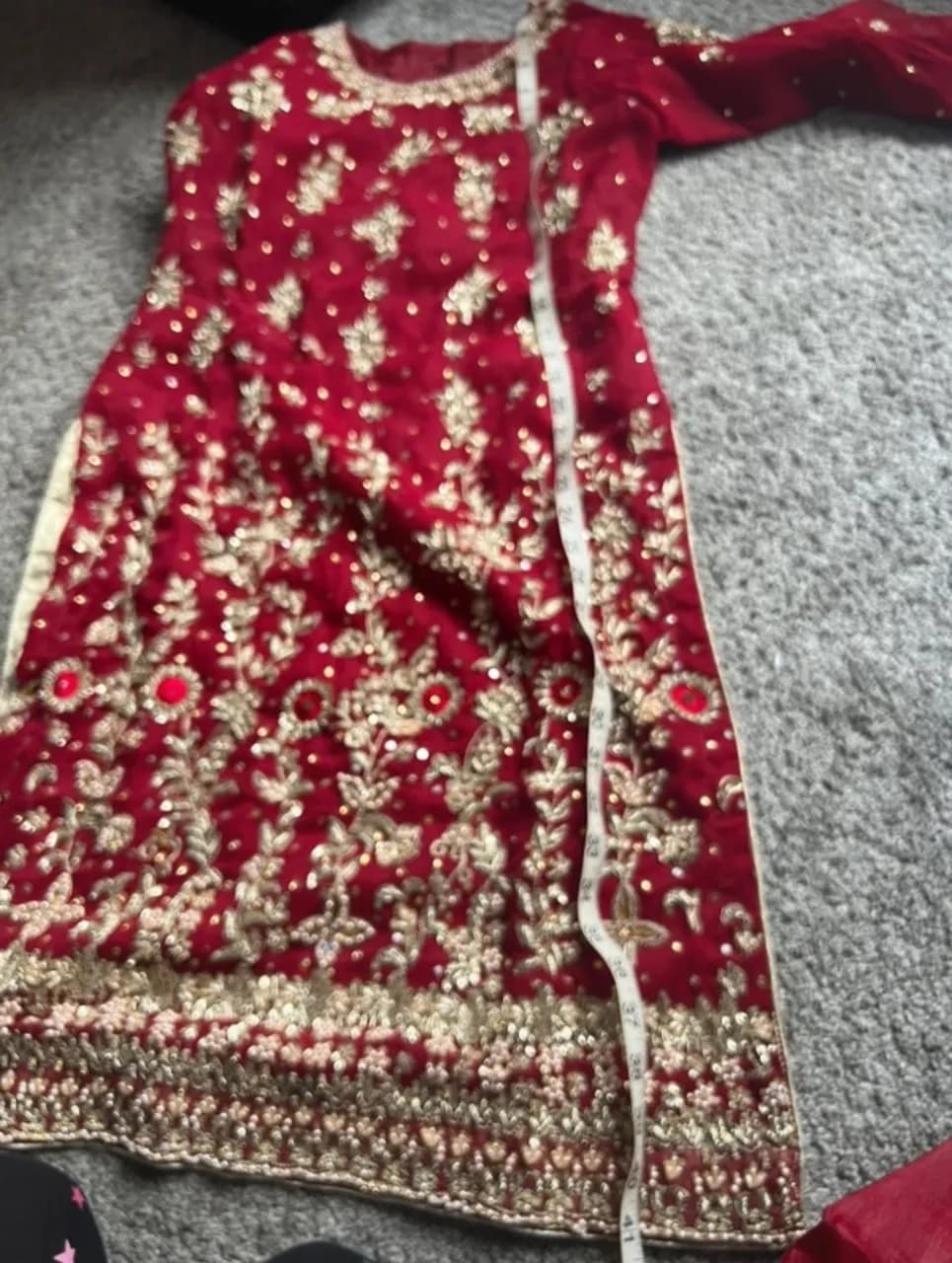 bridal wedding lengha thumbnail 3