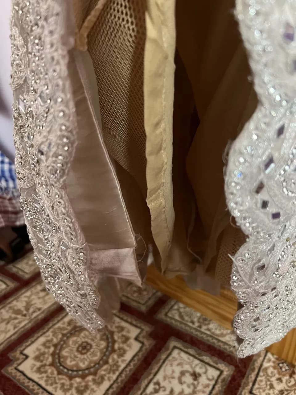 Mirror design maxi dress thumbnail 6