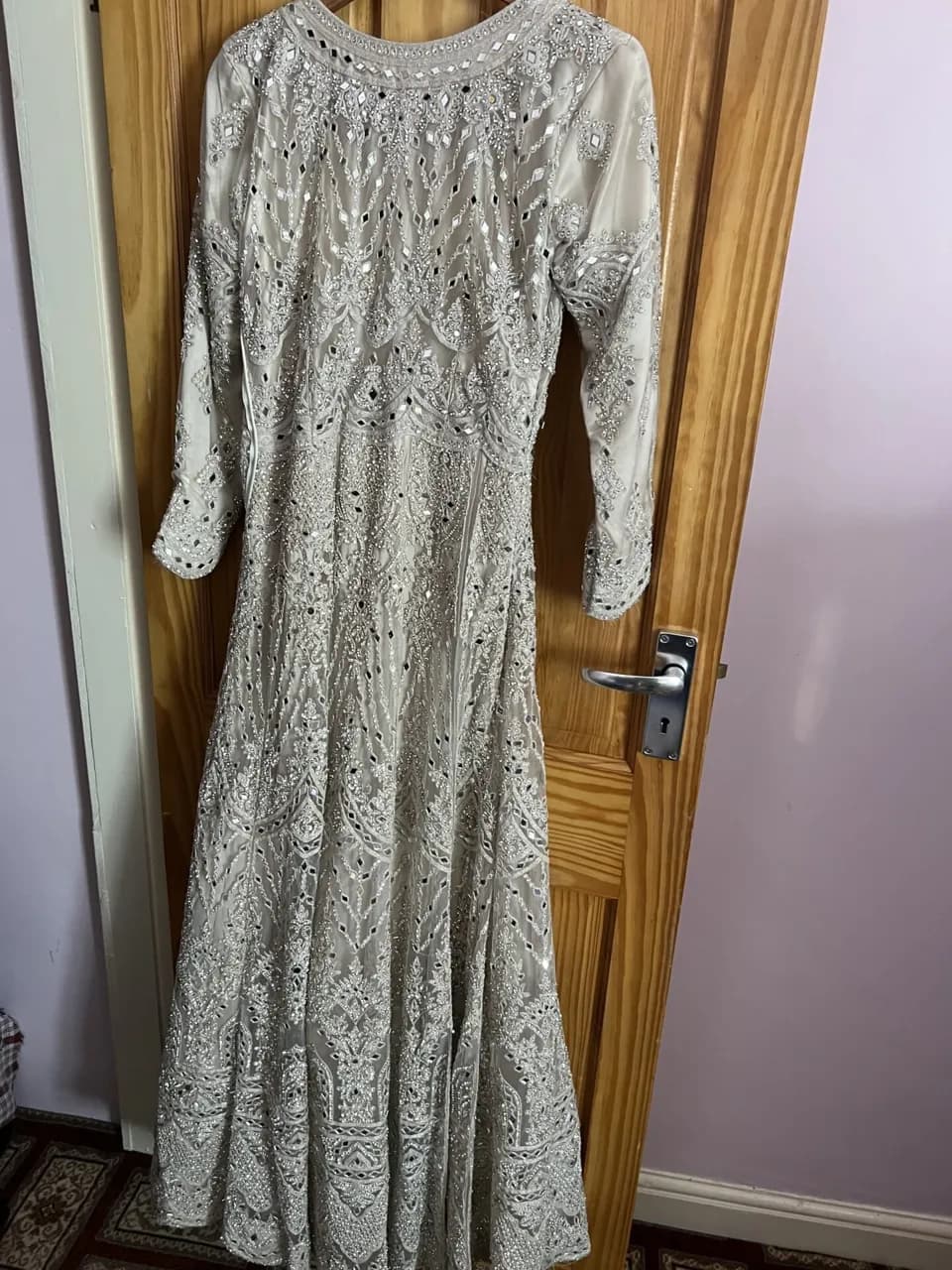 Mirror design maxi dress thumbnail 3