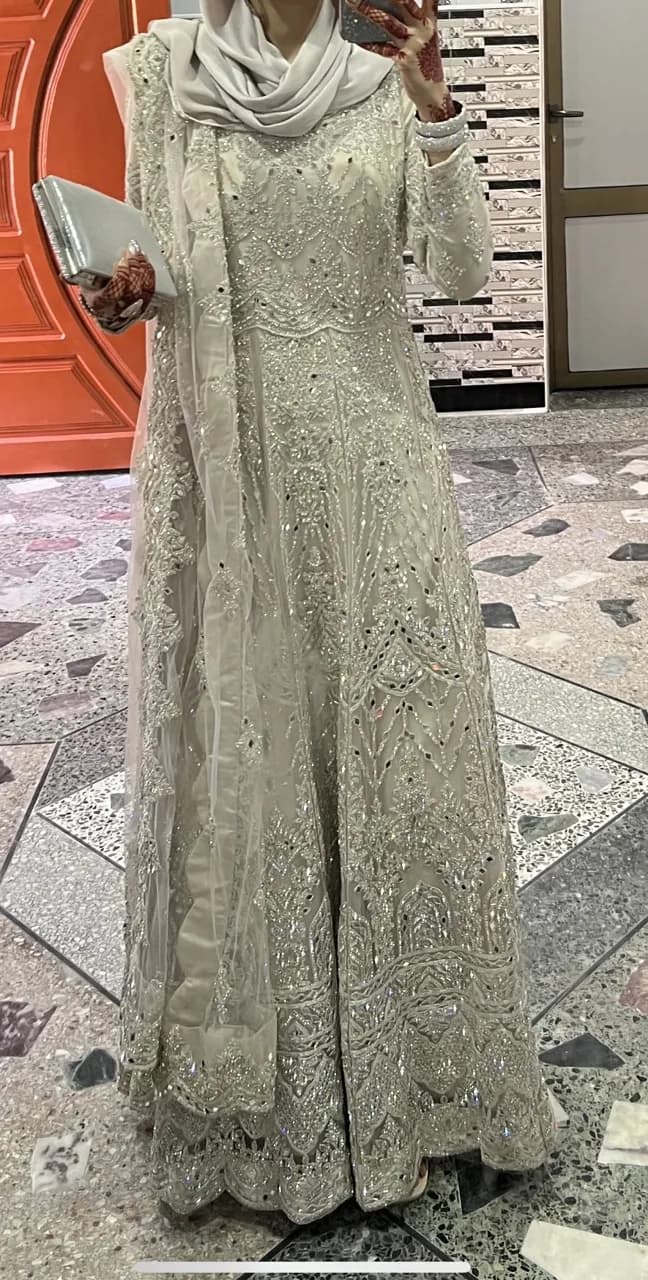 Mirror design maxi dress thumbnail 2