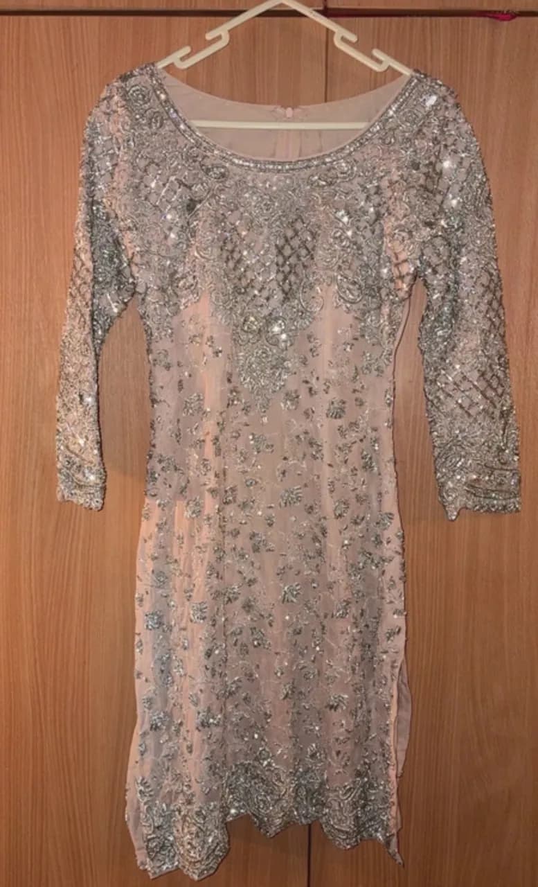 Walima Bridal Dress Size Small Wedding Rose Pink