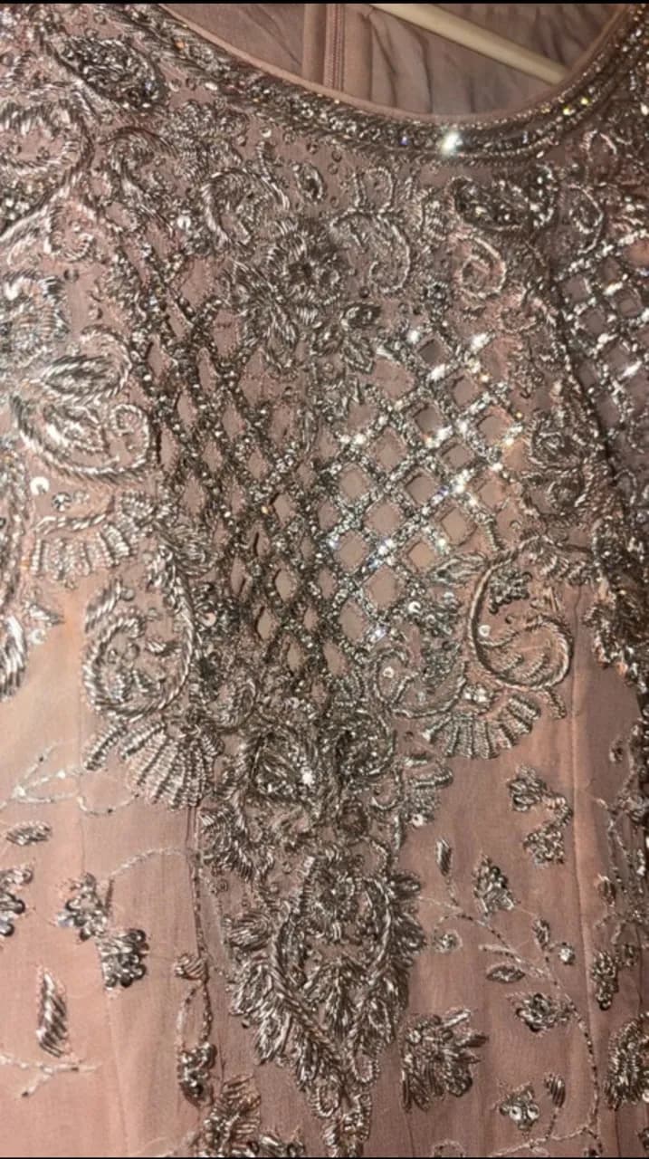 Walima Bridal Dress Size Small Wedding Rose Pink thumbnail 3