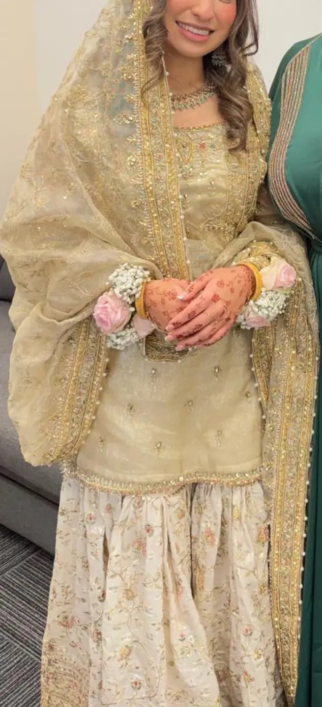 Nikaah bridal sharara thumbnail 4