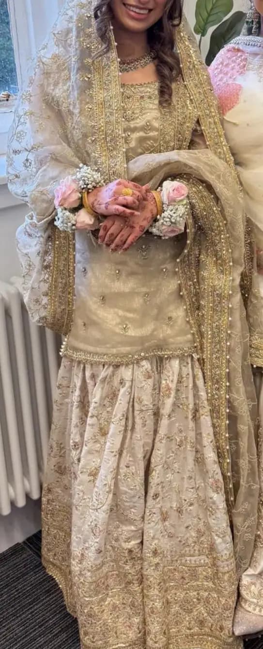 Nikaah bridal sharara thumbnail 5