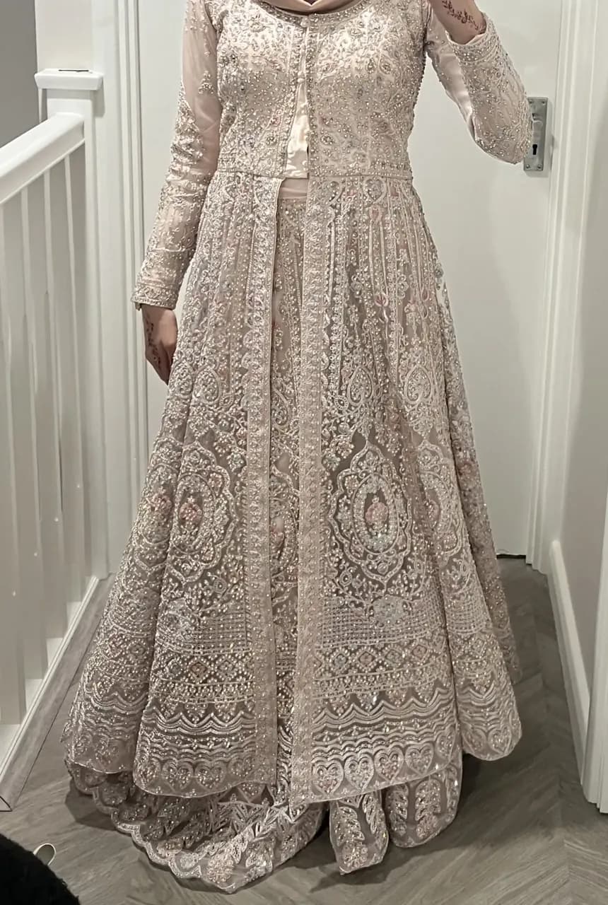 Asian lehenga dress (pink)