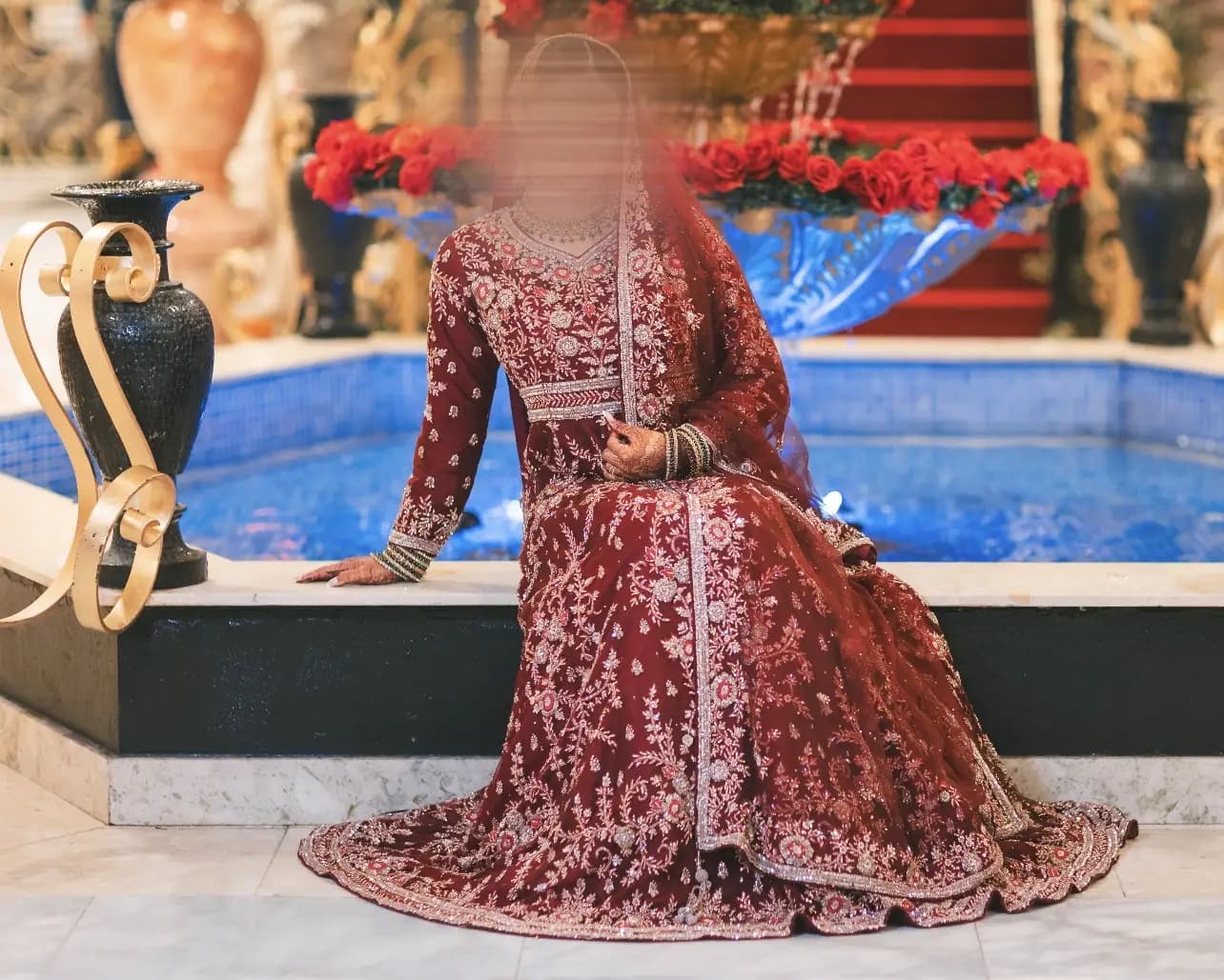 Red Bridal Dress