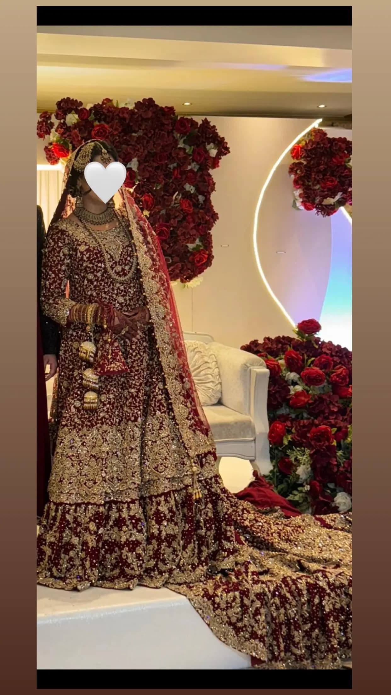 Pakistani bridal outfit