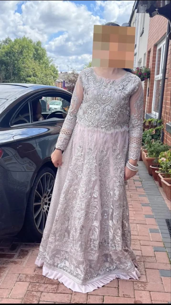 Pink wedding guest dress — image 1