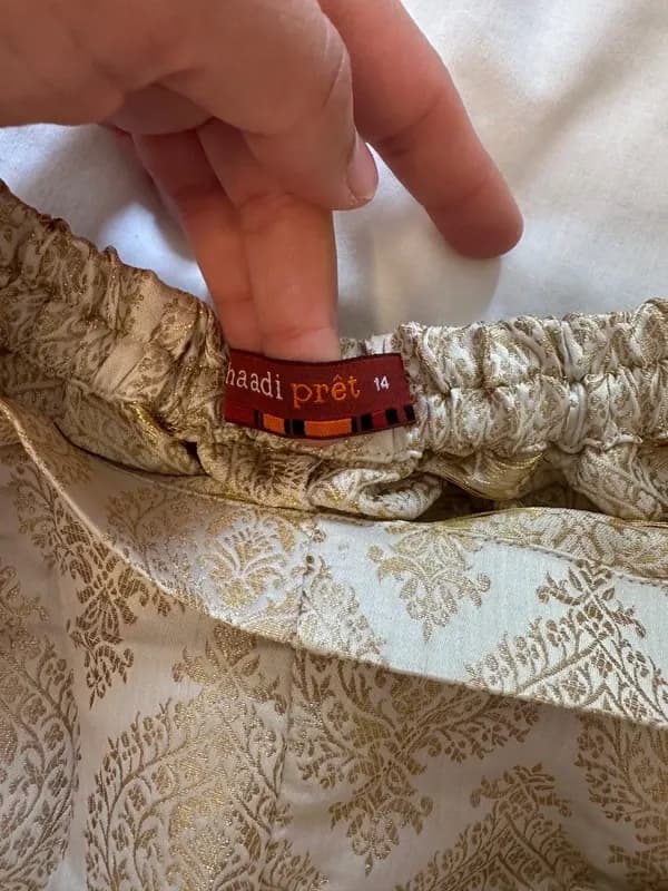 Khaadi prêt 14 jamawar trouser — image 1