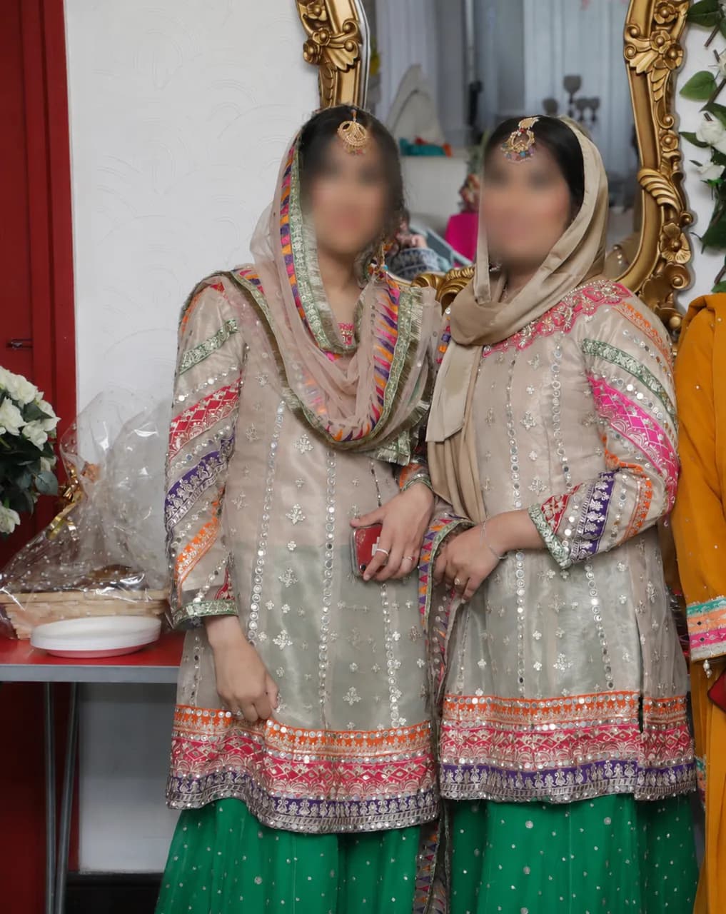 Stunning Pakistani Designer Sharara Suit