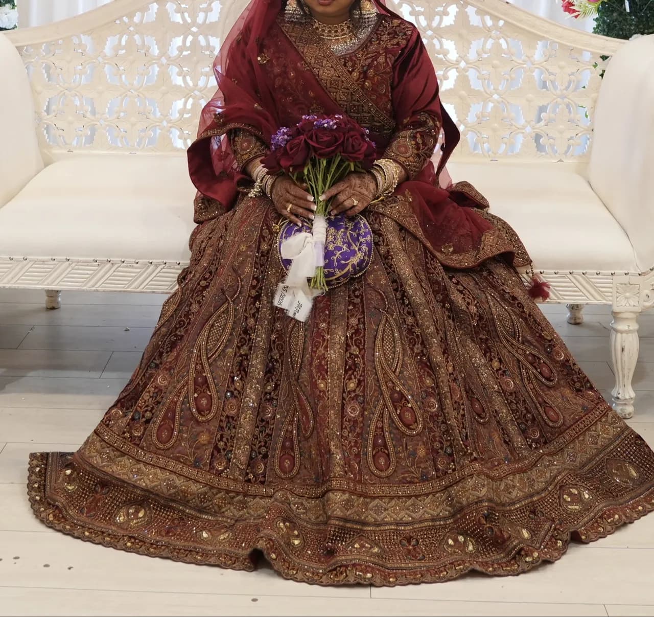 Bridal lengha — image 1