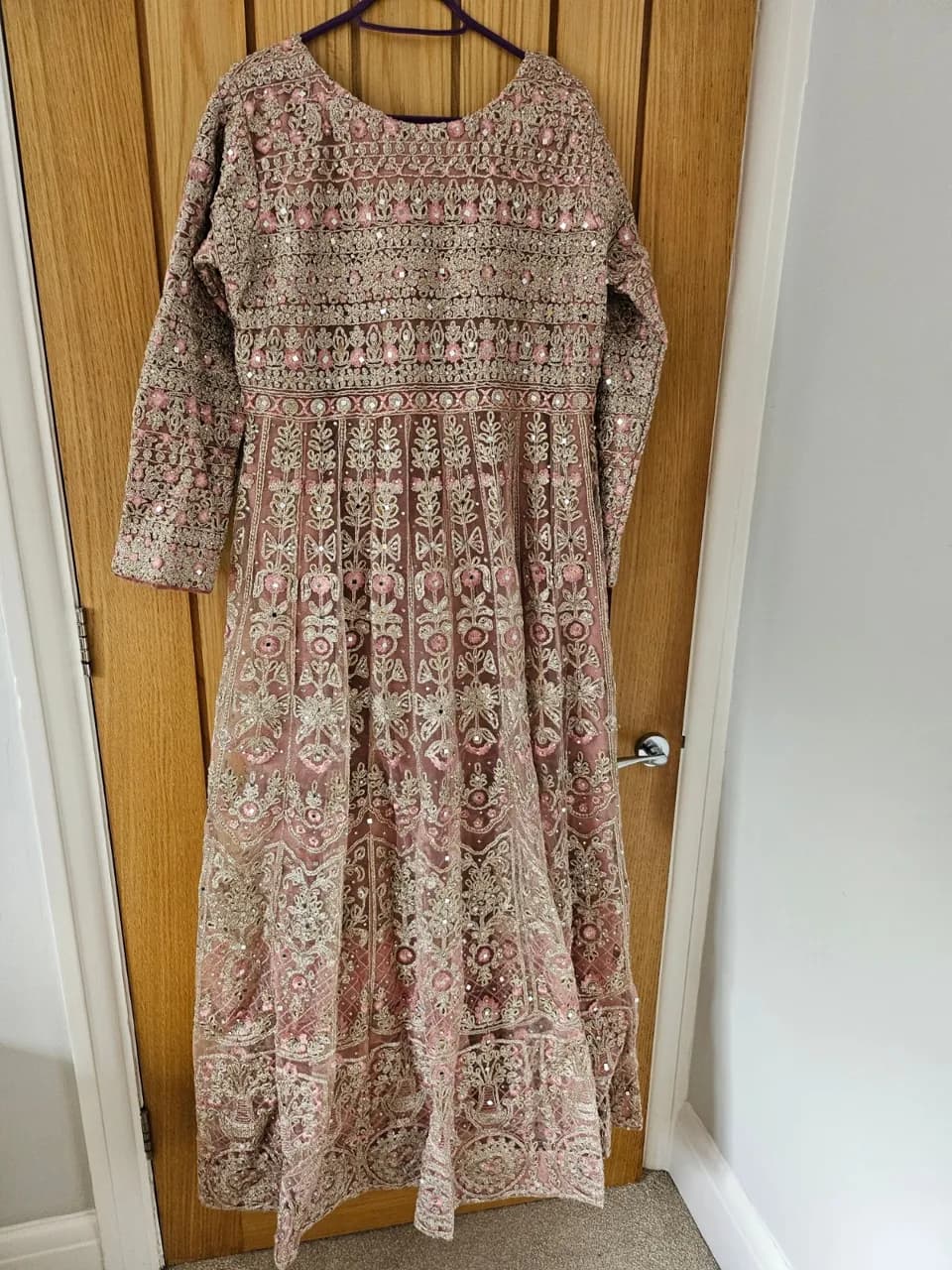 Peach Partywear Dress — image 1