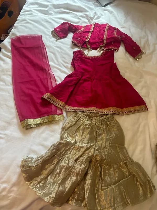 Lovely Maria B girls sharara 2-4 years — image 1