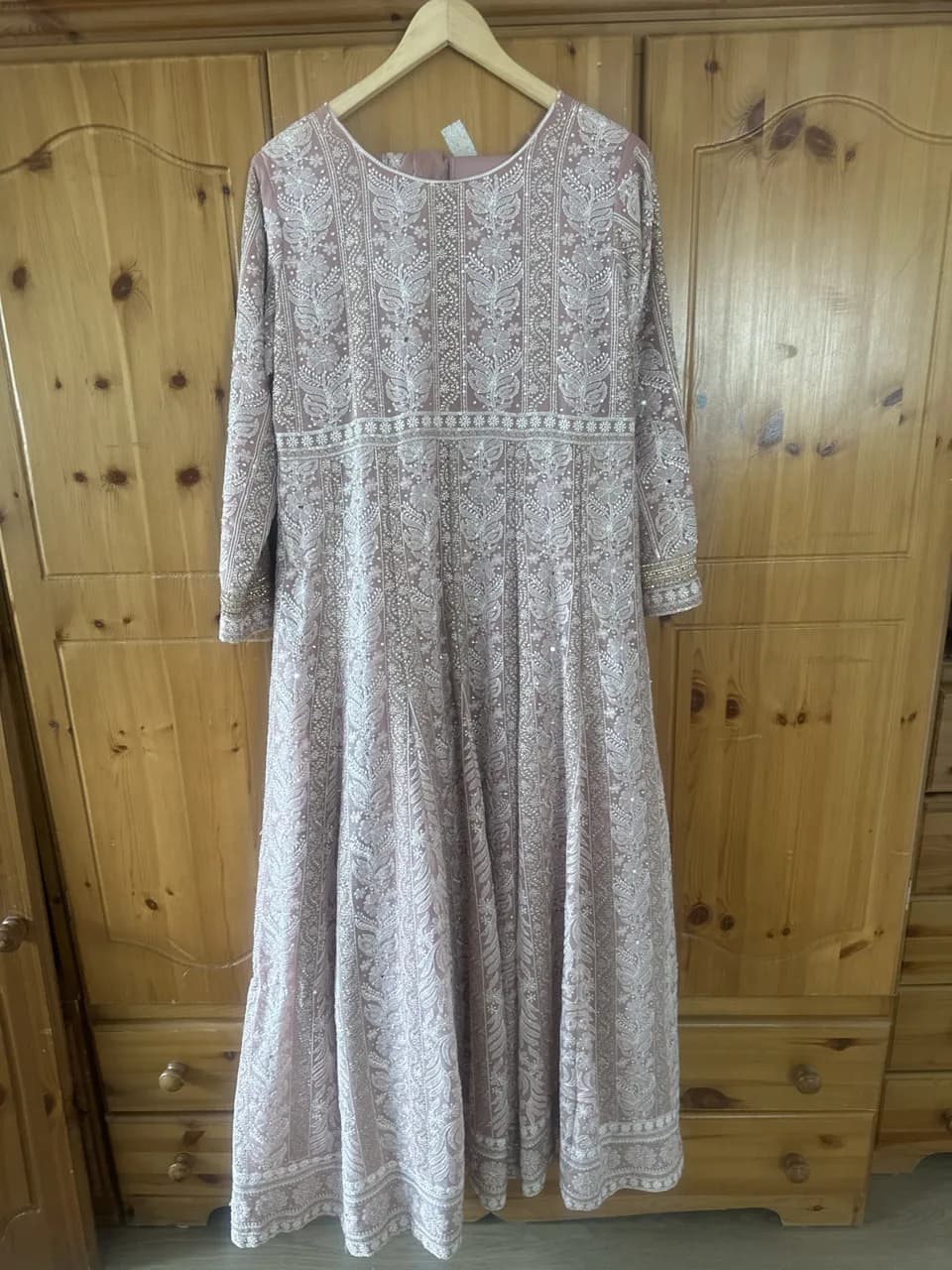 Partywear dusty pink dress