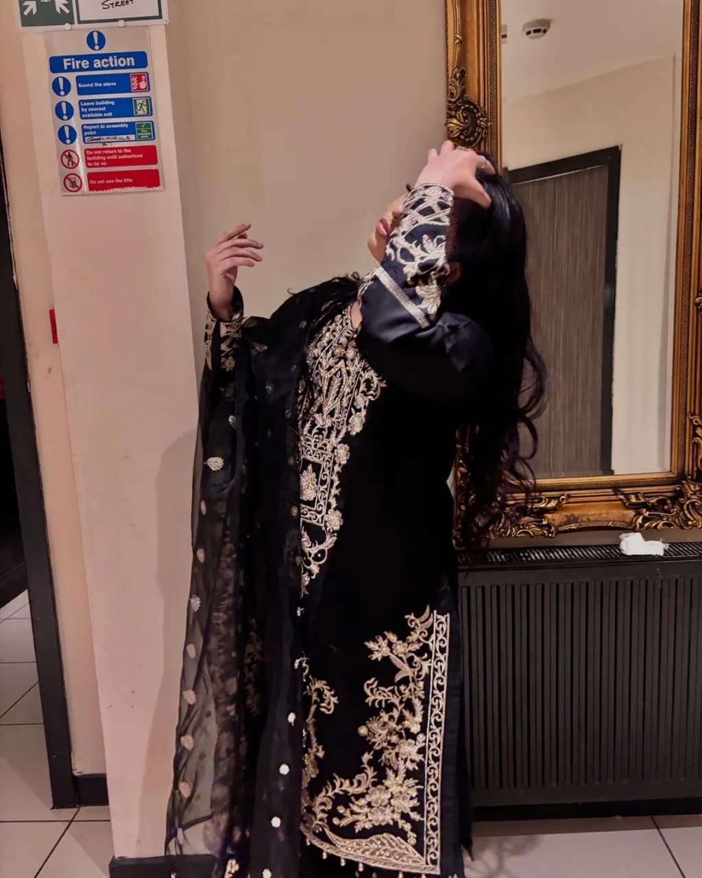 Memsaab gharara shalwar kameez — image 1