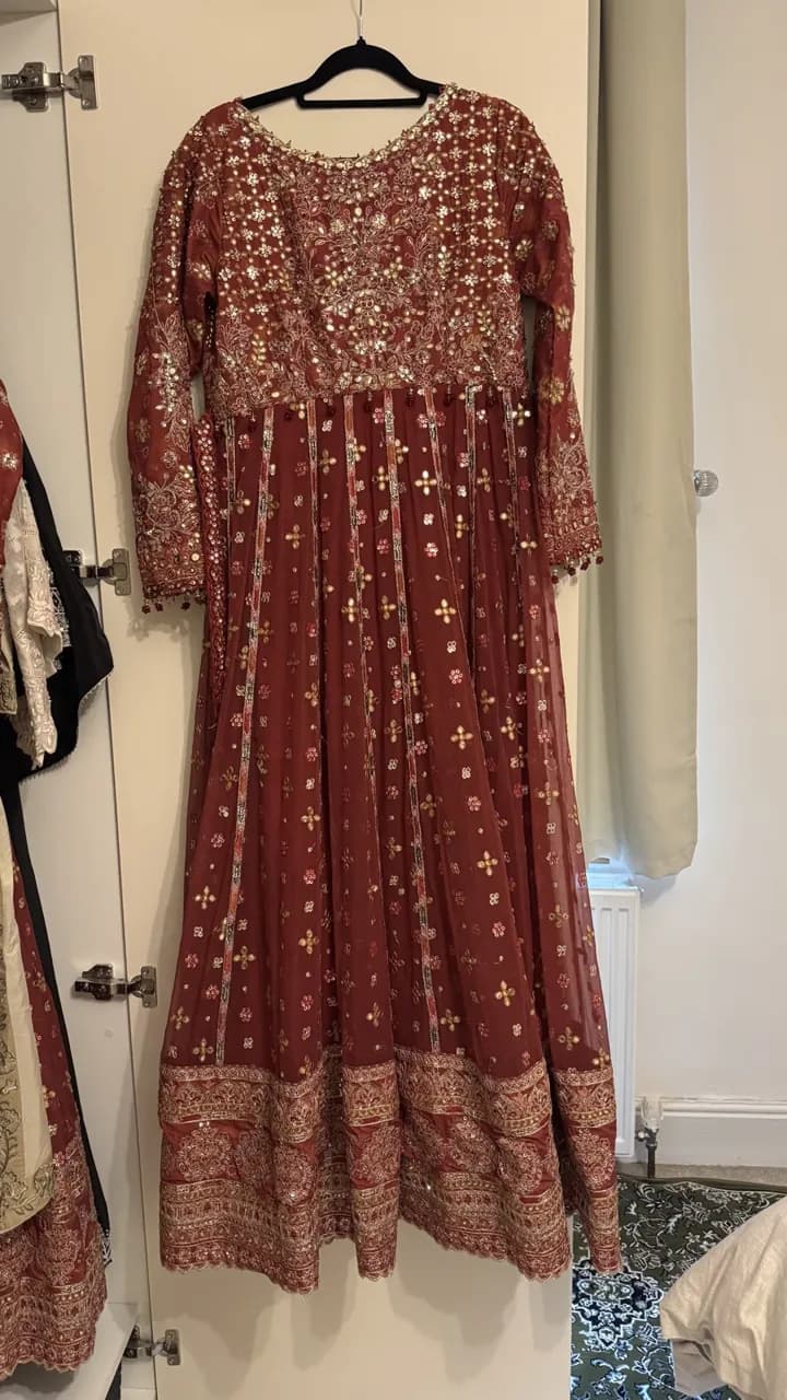 Iznik red dress size small — image 1