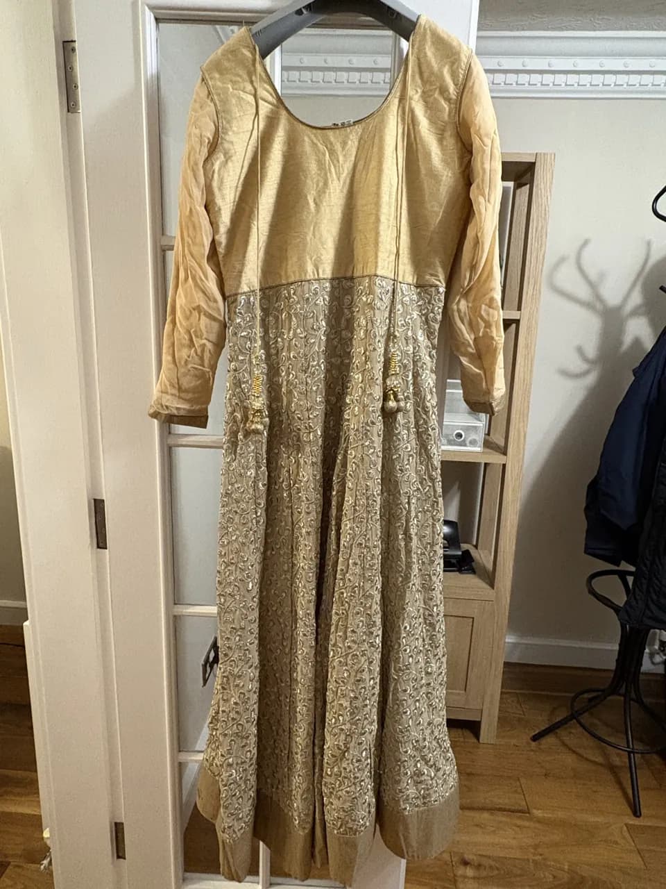 Gold long dress — image 1
