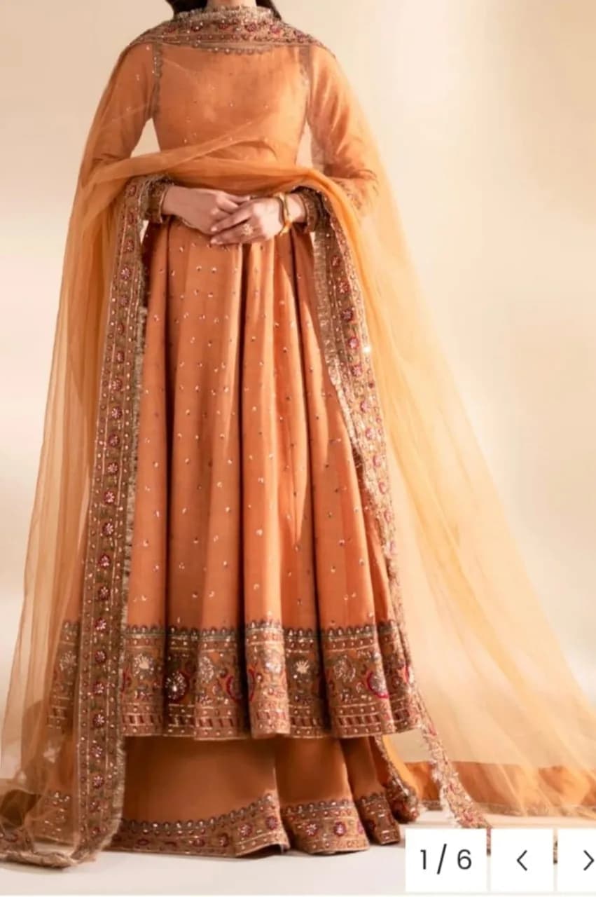 Charizma 3 pc maxidress and sharara — image 1