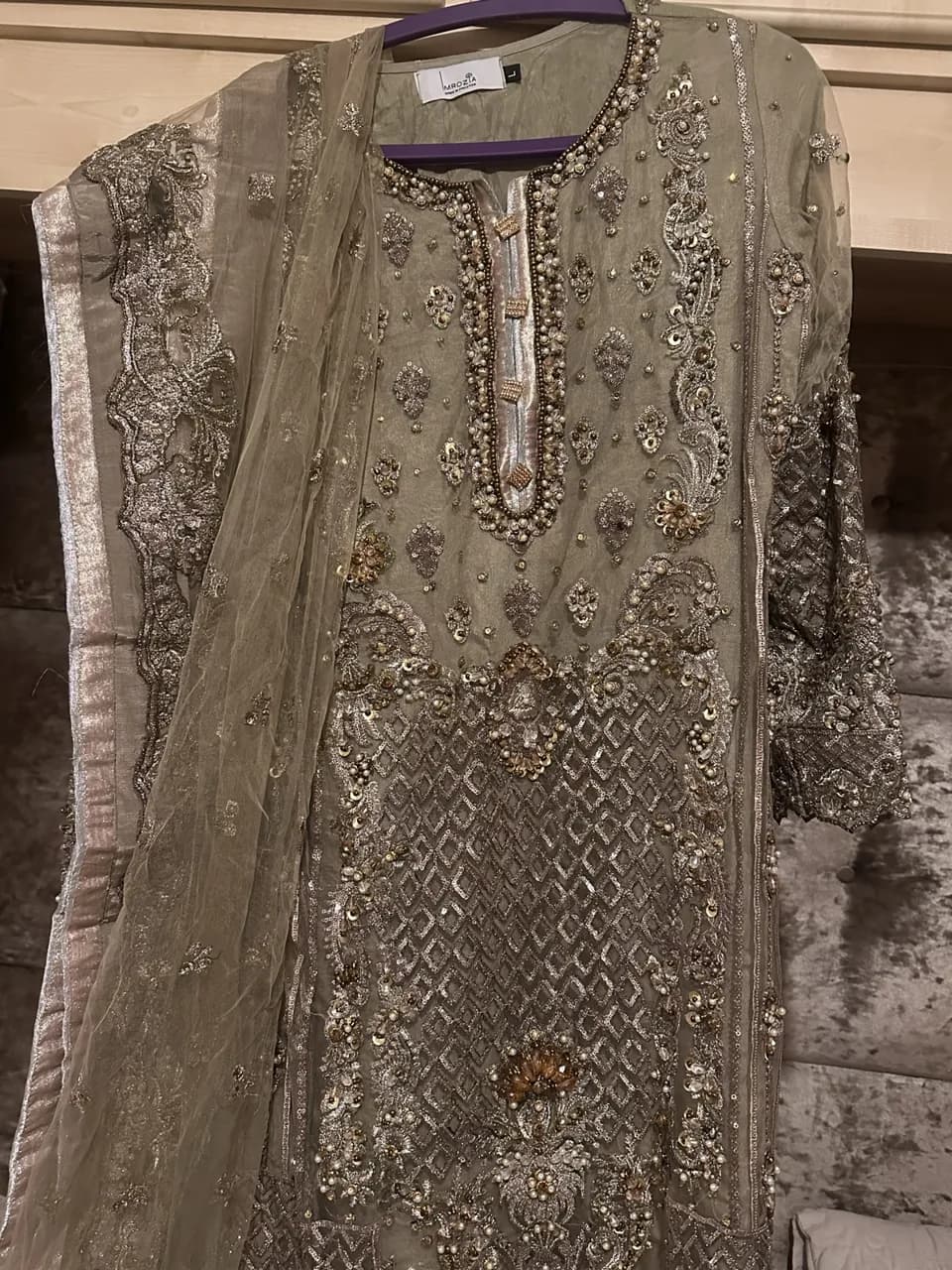 It’s a gorgeous outfit