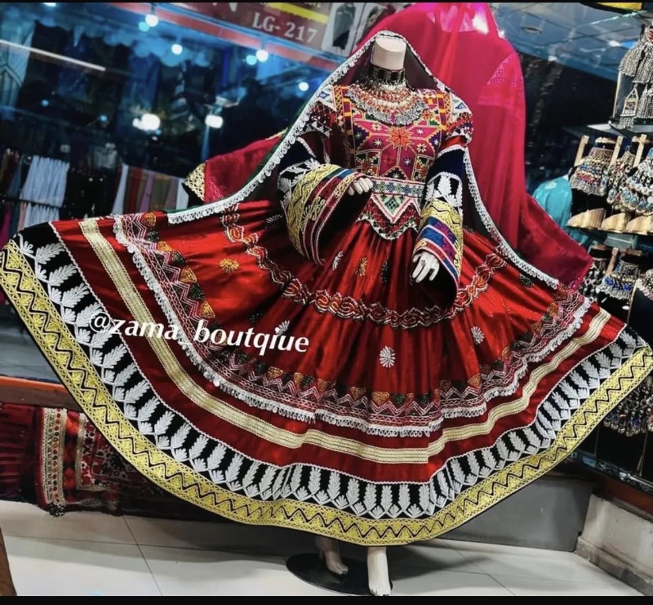 Bridal clothes afghani — image 1